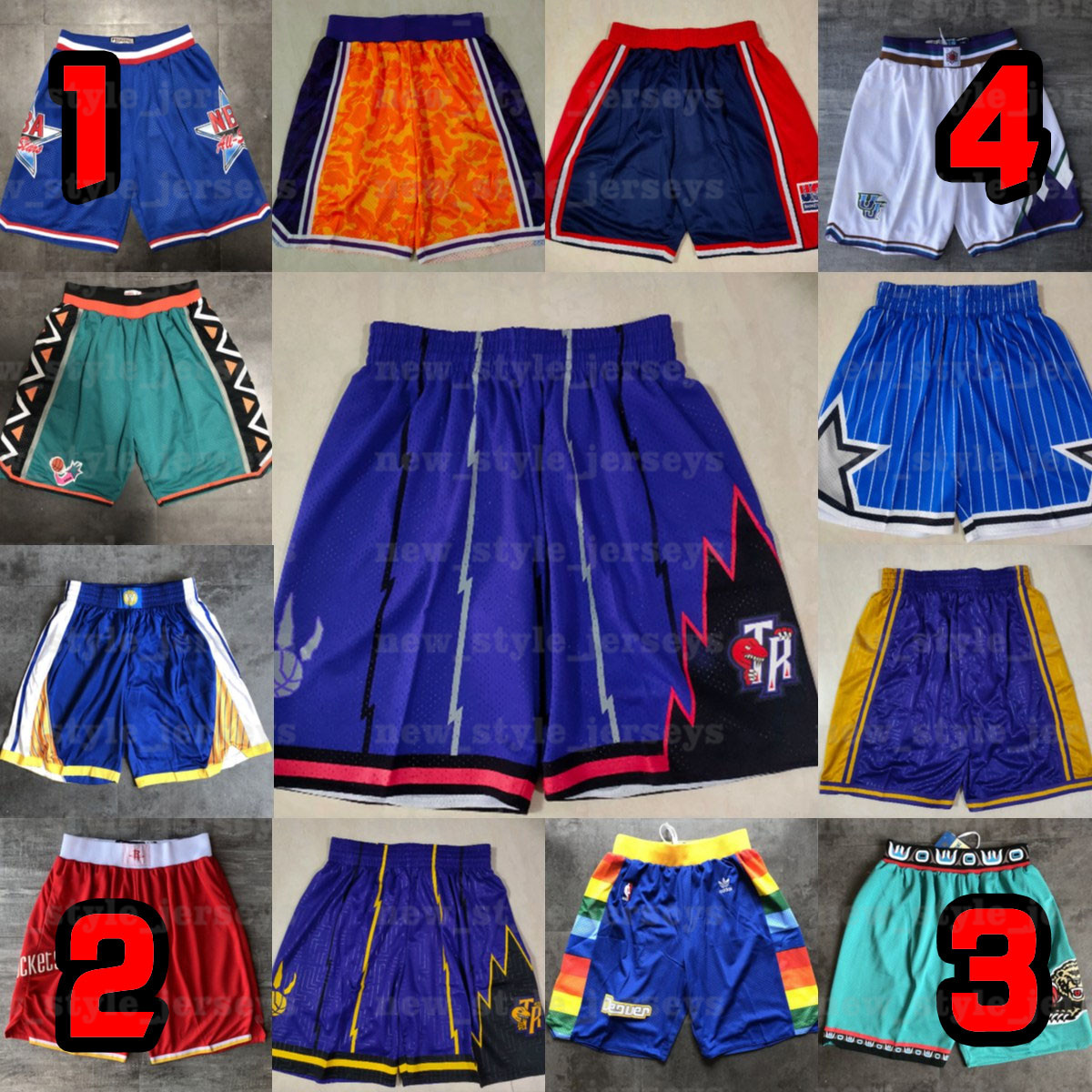 

Team Basketball Short Men Woman Sport Hip Pop Pant With Pocket Zipper Sweatpants Swingman Performance Statement Stitched Shorts z6, Black