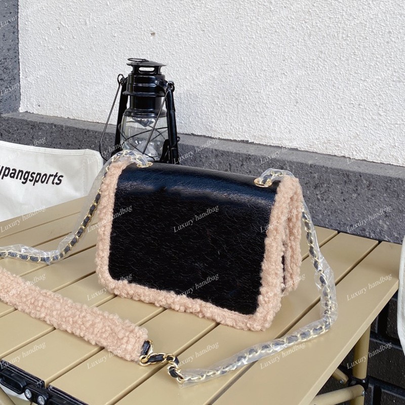 

2021 Autumn Winter Messenger Bags Classic Mini Flap Square Calfskin Vintage Famous Luxury Designer Clutch Lovely Top Quality Crossbody Shoulder Totes Handbags 20C, White