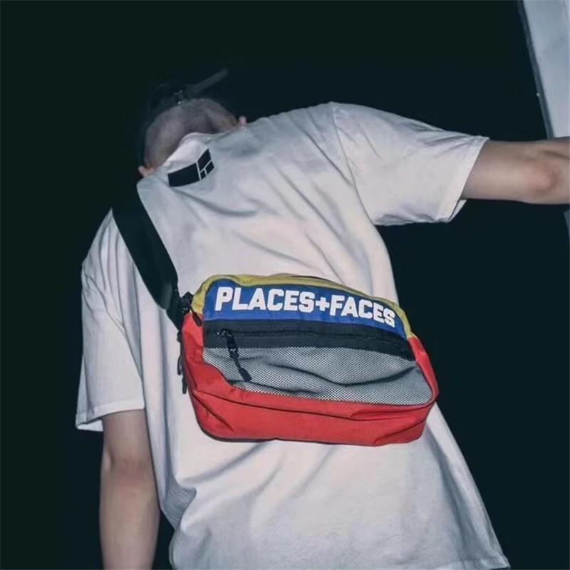 

Backpack Faces Messenger Bag Hip Hop Place + Briefcase PLACES Set Streetwear Casual Classic Reflective