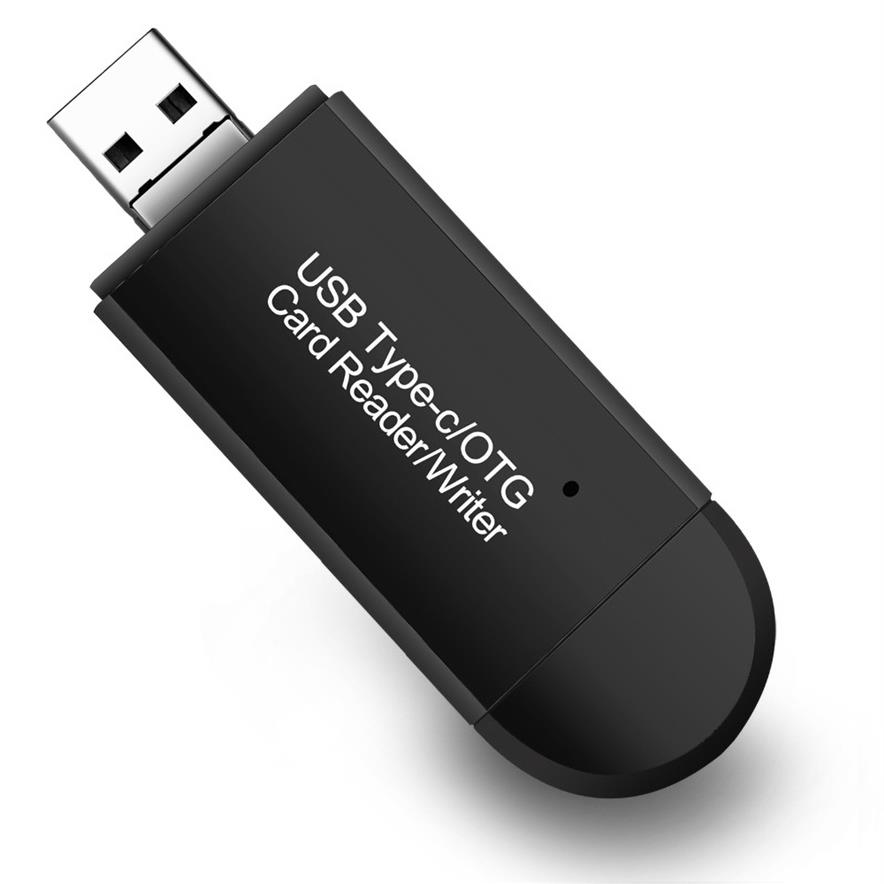 

Multi USB2.0 TYPE-C Micro USB OTG with SD TF Card Reader for Computer MacBook Tablet DHLa54