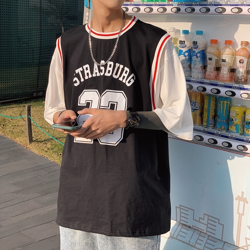 

New for 60-135kg Black White Loose 2021 Men's Rock Skateboard Hip Hop T-shirt Short Sleeves Streetwear Tops Tees Tshirt L0b5, T107 a