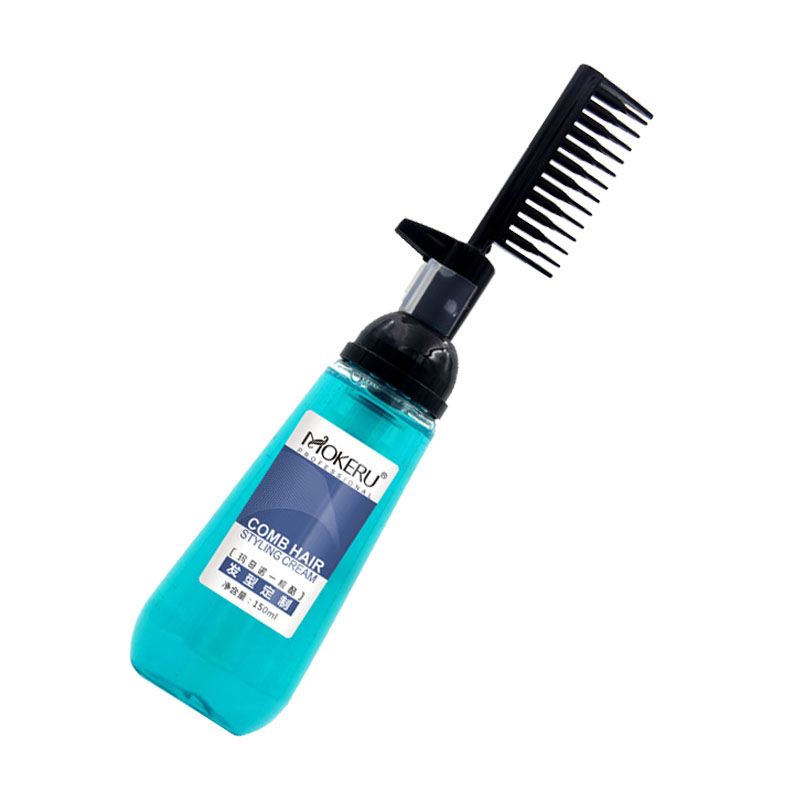 

Professional 2-In-1 Hair Wax Gel With Comb Fluffy Hair Tool Cream Pomade