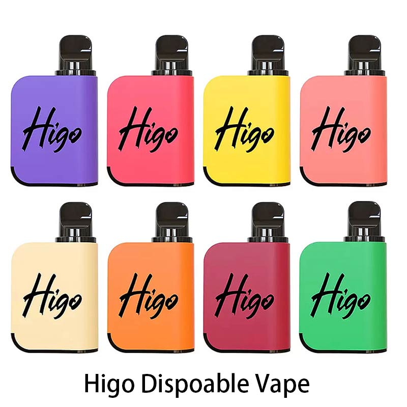 

100%Original Higo disposable 4000puffs cigarette vape pen 1200mah 5% nic 10ml capacity 11 colors wholesale Puff pods Starter Kits RandM Tornado bar Plus xxl