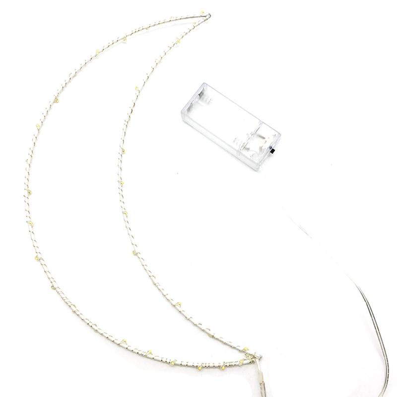 

Night Lights Cute Moon Hanger For Living Room Creative Metal Frame Led Holiday Year Birthday Party Decoration