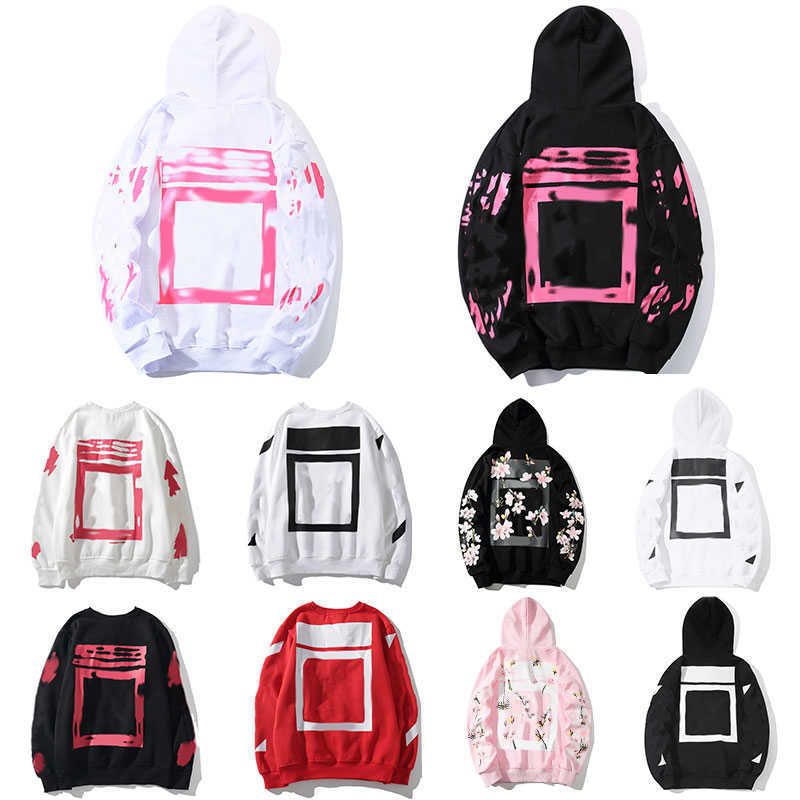

Hoodies Mens Womens Fashion Off Streetwears White Man Pullover Winter Sweatshirts Loose Hooded Offs Designers Clothing High Quality Street, L need look other product