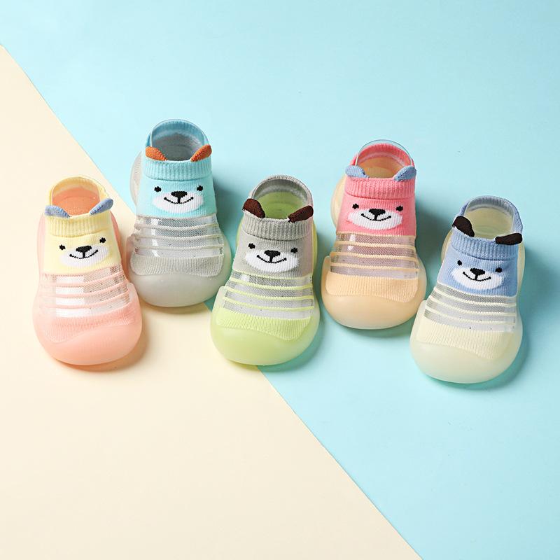 

First Walkers Baby Toddler Shoes Non-slip Tiger Thickening Sock Floor Foot Socks Animal Style Infant JB