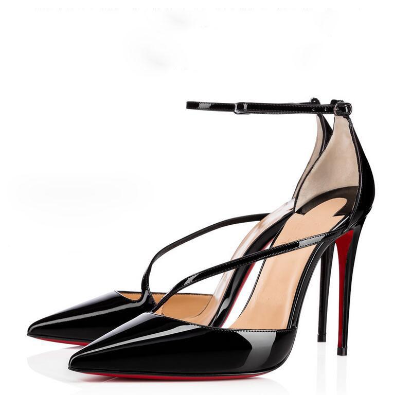 

Perfect Quality Designer Shoes Women Pointed Toe Spikes Ballet Shoes Sexy Ladies Red Bottom Degraspike Flat Women Luxurious Ballerinas Shoes, Black