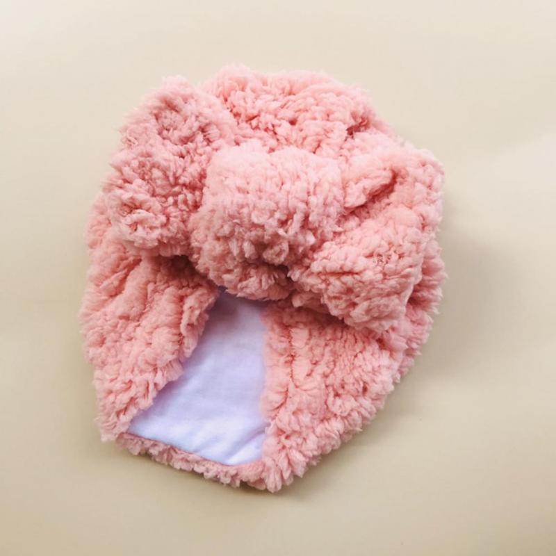 

Caps & Hats Child Headwear Trendy Decorative Bowknot Comfy For Home Kid Bonnet Baby Hat, Yellow