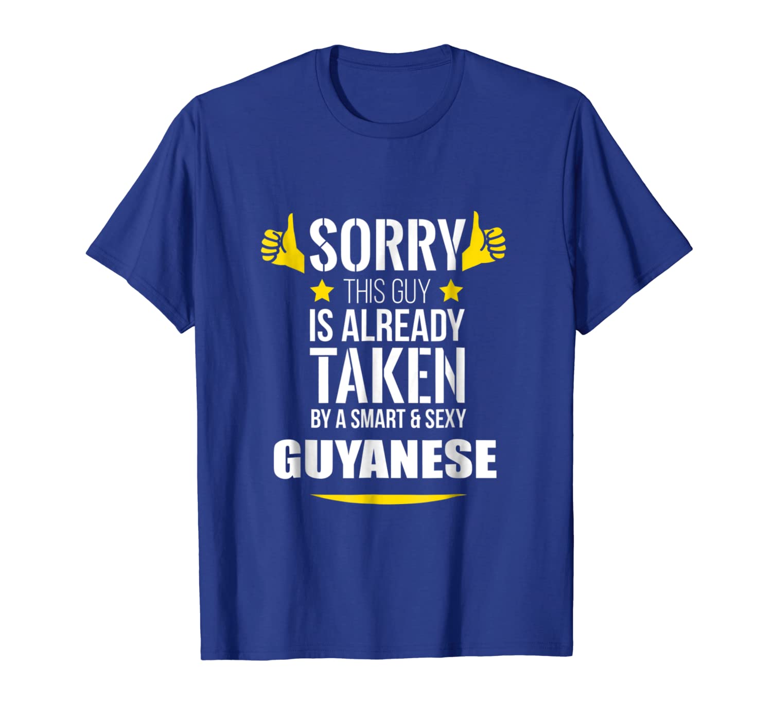 

guy already taken by a smart and guyanese t-shirt, White;black