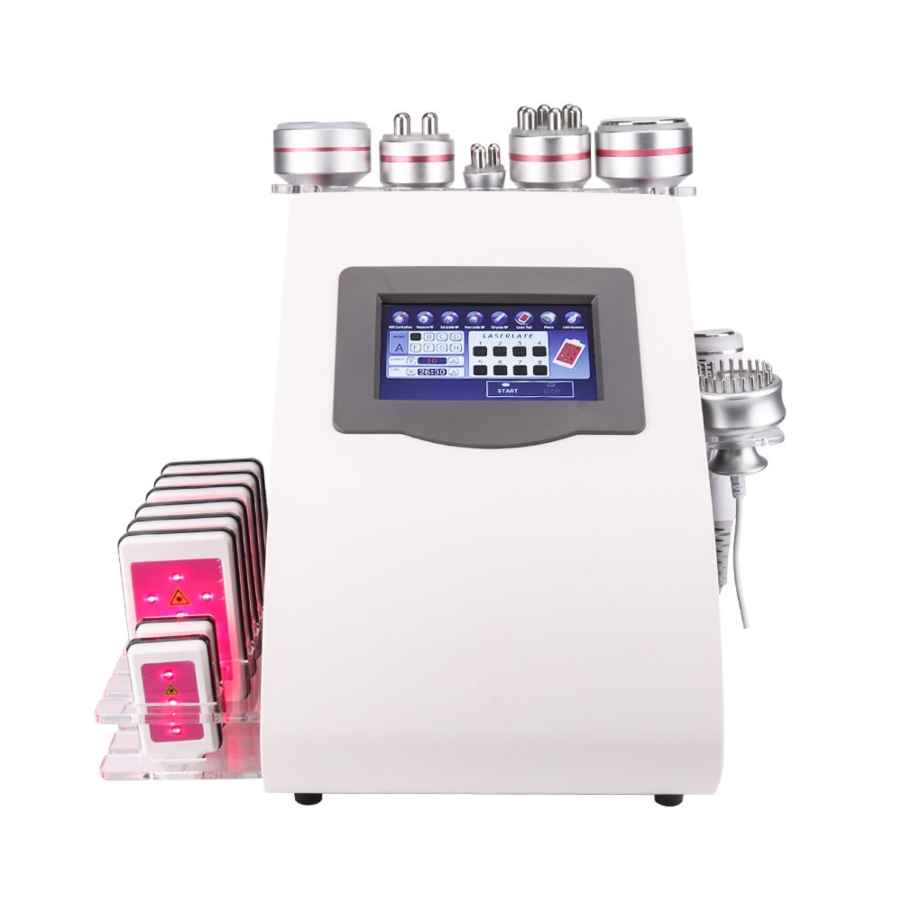 

9 in 1 40k ultrasonic vacuum slimming device ems lipolaser rf body contouring machine