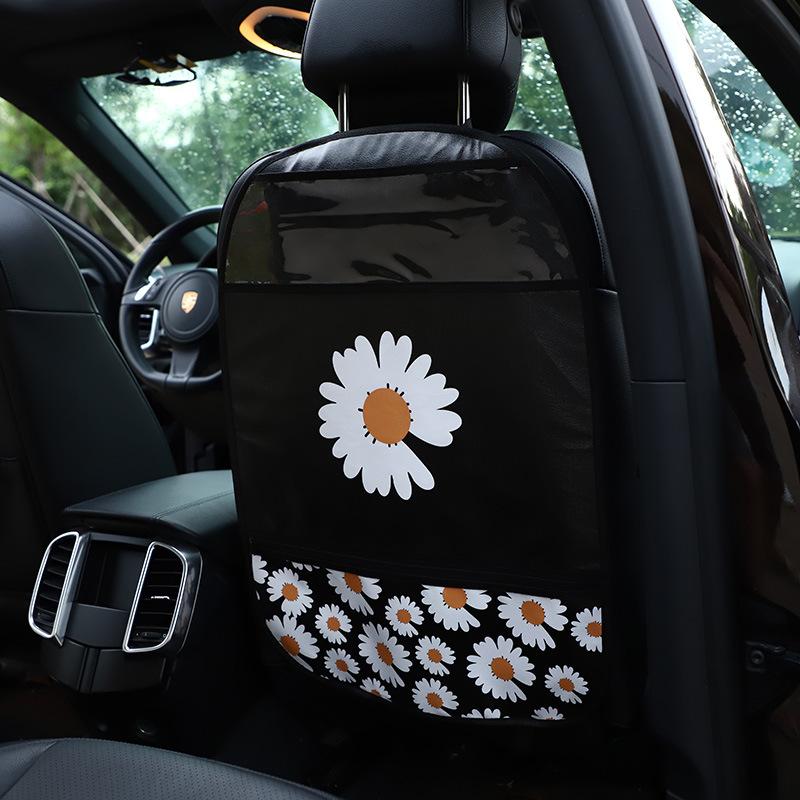 

Seat Cushions Car Back Kick Pad Creative Small Daisy Multifunctional Anti-dirty Anti-wear Protector Styling