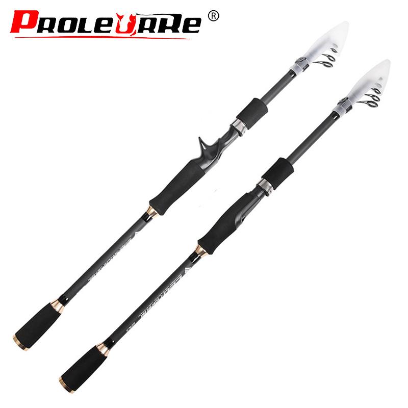 

Boat Fishing Rods Proleurre Travel Rod 1.8m 2.1m 2.4m 2.7m Spinning MH Hard Carbon Fiber Casting