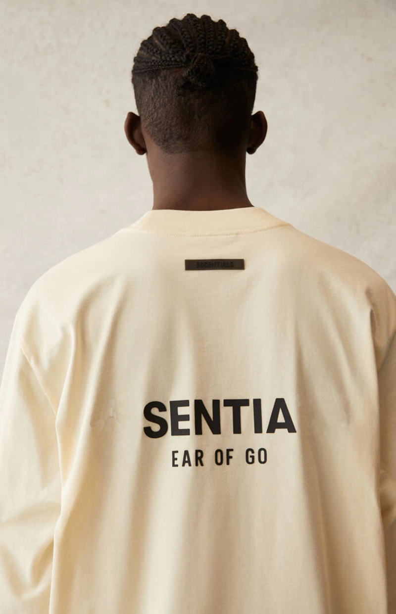 

21ss USA Hip Hop Back 3D Silicon Logo Tee Cool Skateboard T shirt Men Women Cotton Long Sleeve Casual TShirt, God grey