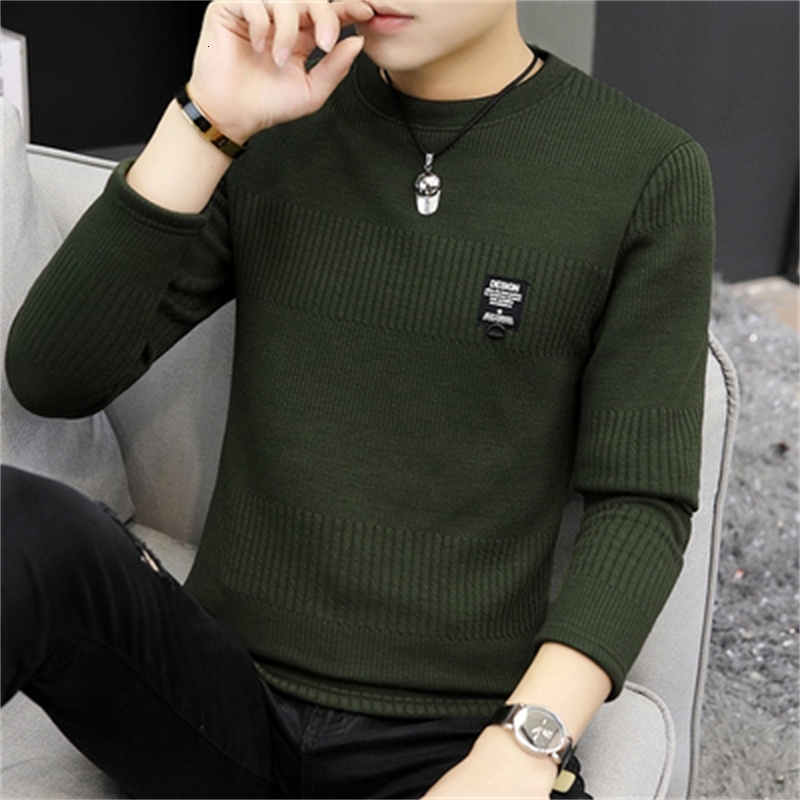 

2021 New Korean Version of the Bottoming Shirt Autumn Multicolor Round Neck Long Sleeve T-shirt Loose Tide Ffuy