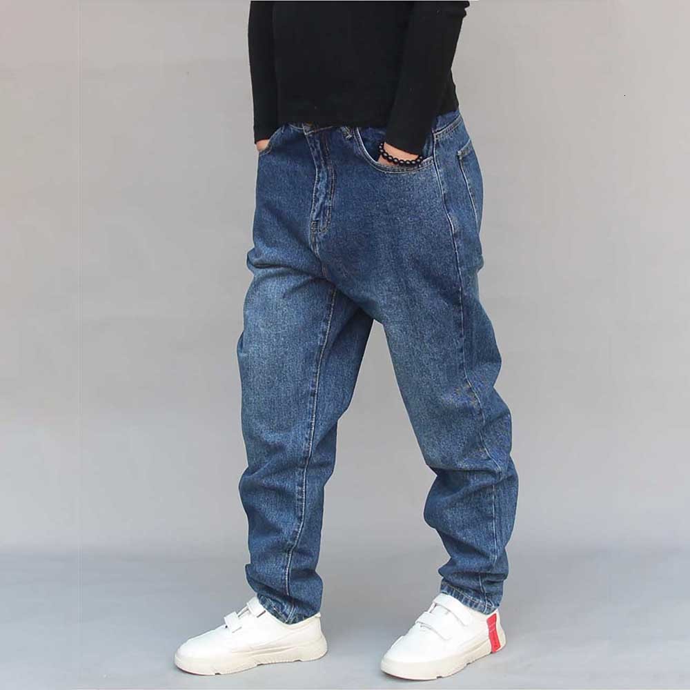 

2021 New Torn-up Fashion Harem Casual Male Breech Breeches Thin Joggers Anguished Hip Hop Denim Crotch Pants Man Clothes R2on, Blue.
