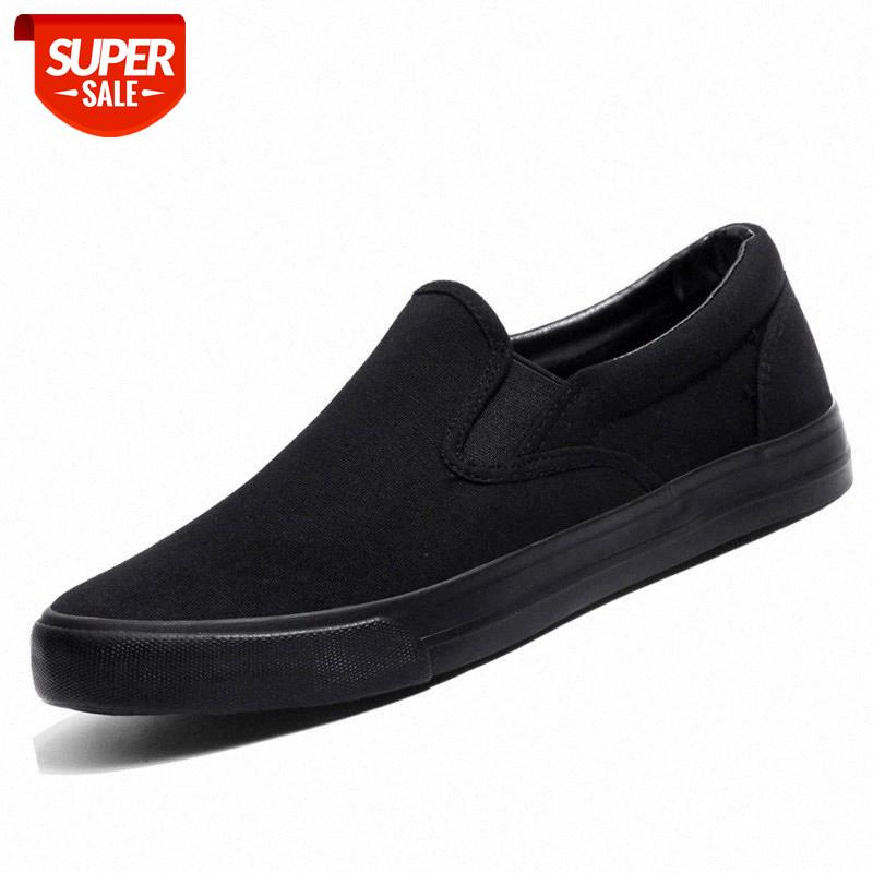 

YWEEN men vulcanize shoes man fashion sneakers leisure platform flats student breathable shoes slip-on men black sneakers #Rw5F