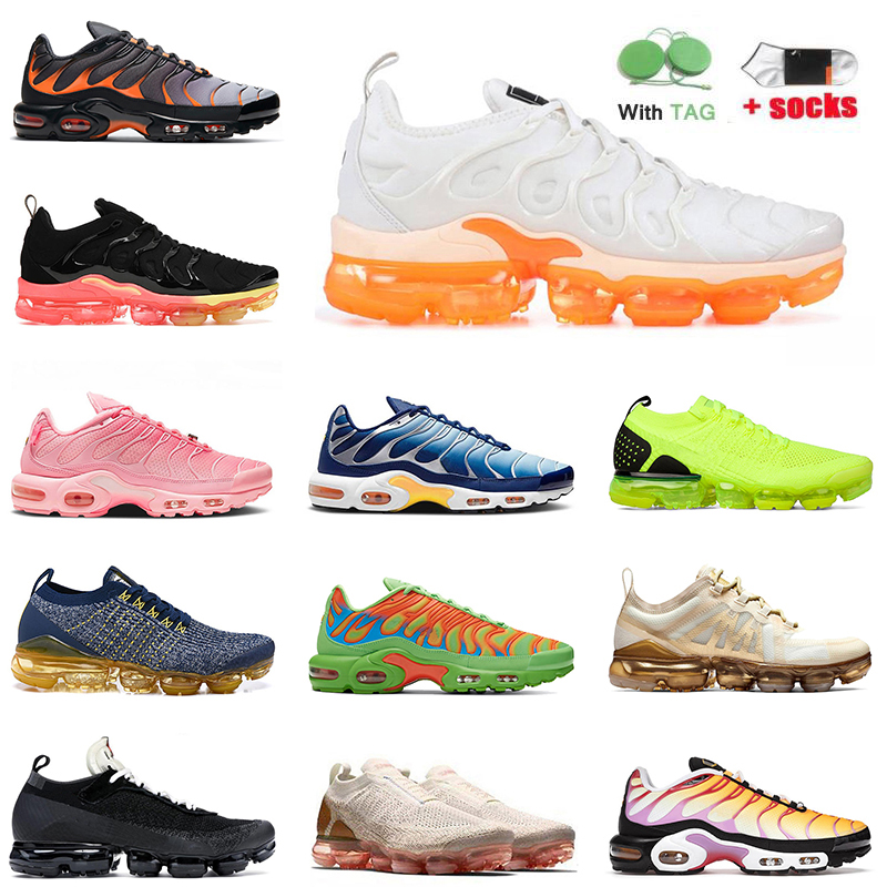 

Big Size US 13 TN PLUS Women Mens Running Shoes White Off University Red Black Royal Trainers Atlanta Fresh Creamsicle Electric Green Sunset Sports Sneakers, W13 39-47 black royal (1)