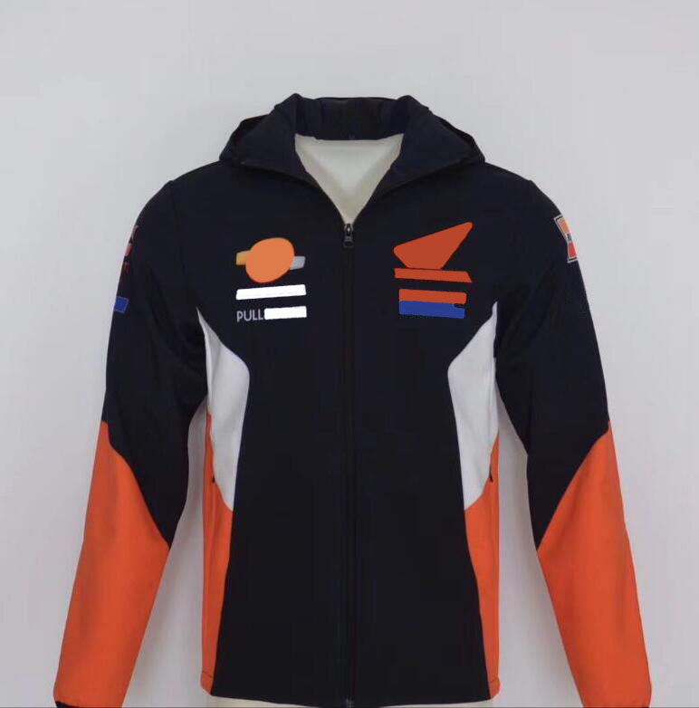 

Explosive hot-selling outdoor MOTO GP new autumn and winter motorcycle heavy motorcycle rider riding stand-up collar sweater men's windproof warm and velvet jacket