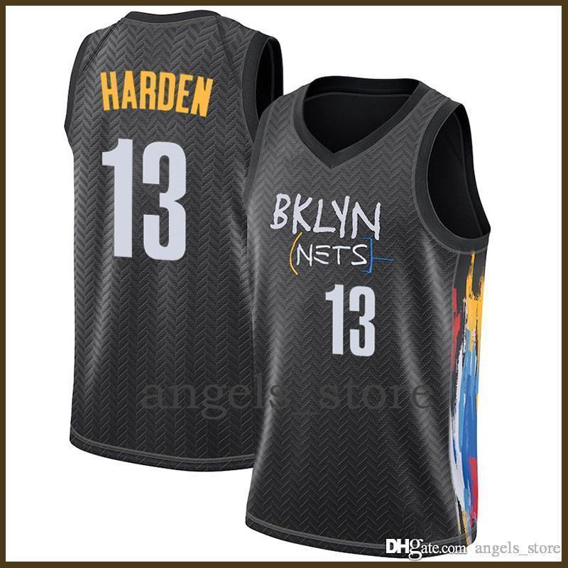 

Brooklyns basketball Jersey Net James 13 Harden Kyrie Mens 11 Irving 2021 New Collin 2 Sexton LaMelo 2 Ball Gordon 20 Hayward Army Green, Black;red