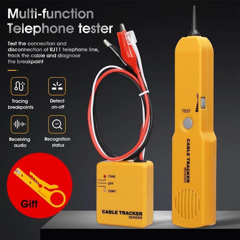 

Fiber Optic Equipment Network Cable Tester Tracker Diagnose Tone Finder Telephone Wire Toner Tracer Inder Detector Networking Tools