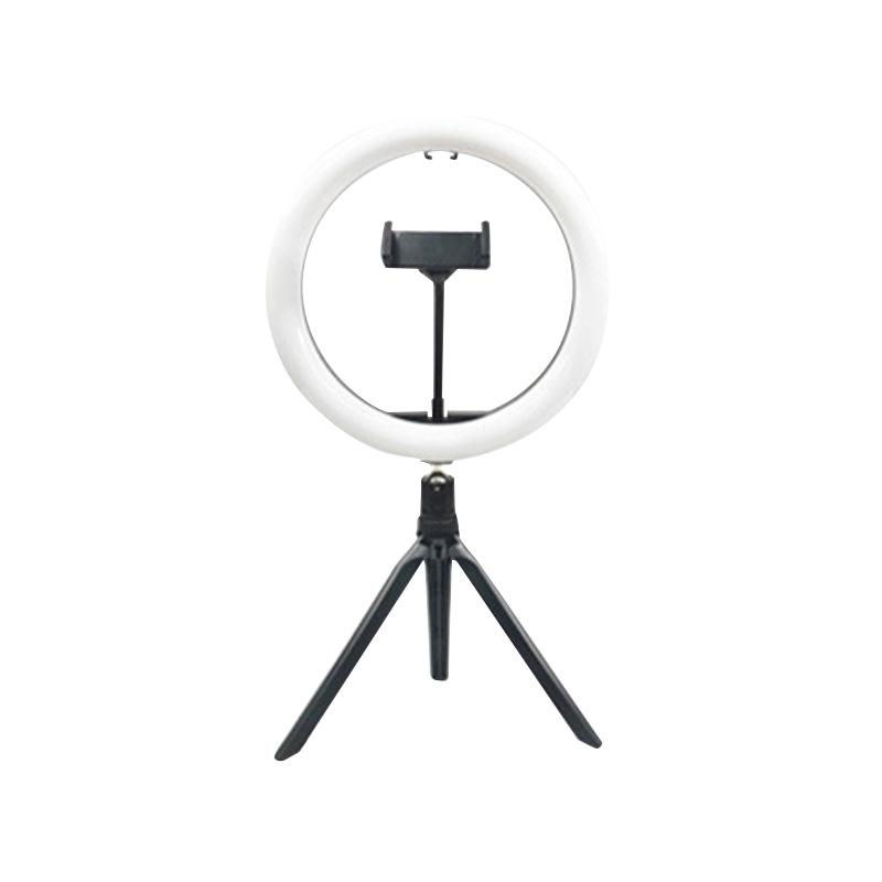 

Hoop Ringlight Selfie Ring Light RGB LED Dimmable Lamp with Tripod Stand Ringlight for Tiktok Youtube Makeup Live Stream