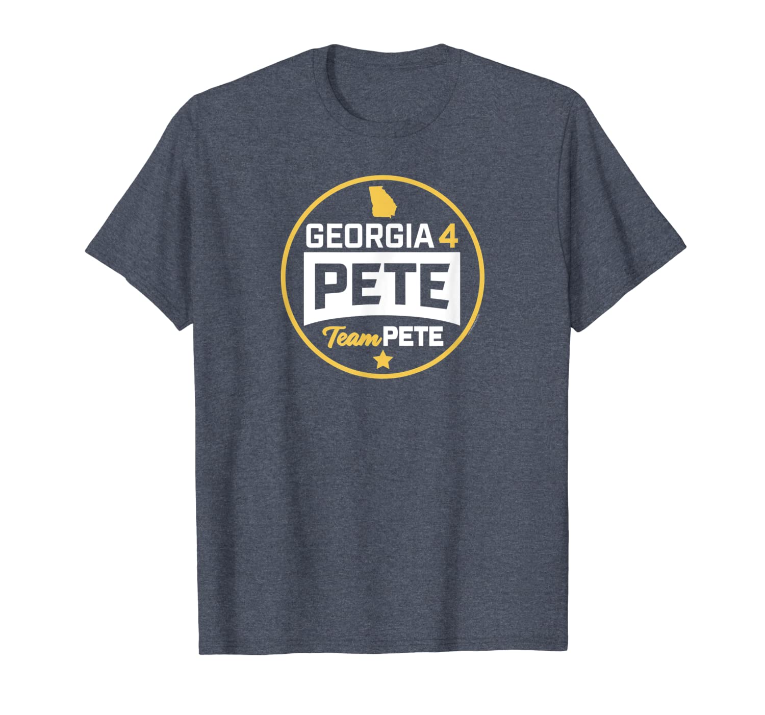 

georgia 4 pete team pete buttigieg t-shirt, White;black