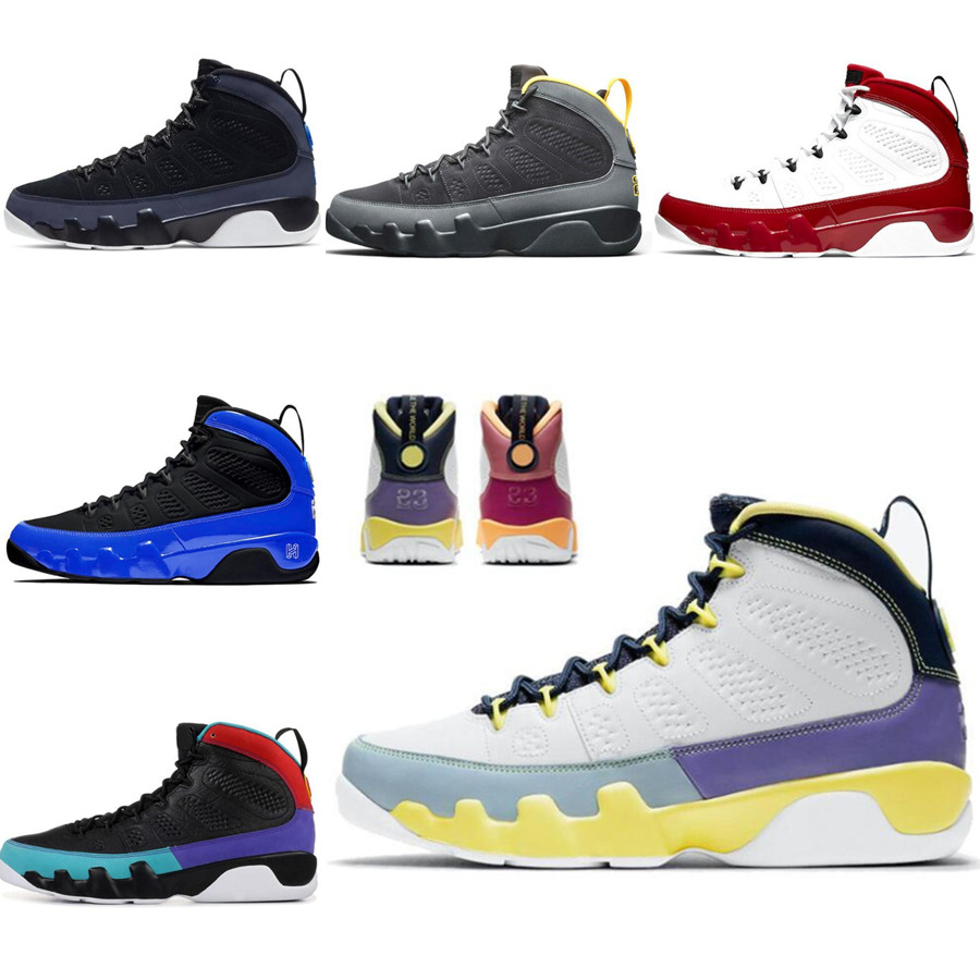 

Jumpman 9 Men high Basketball Shoes Change The World Dream Bred Gym Red University Gold Silver Glitter 9s OG Racer Pearl Blue Snakeskin Mens Trainers Sneakers, Please contact us