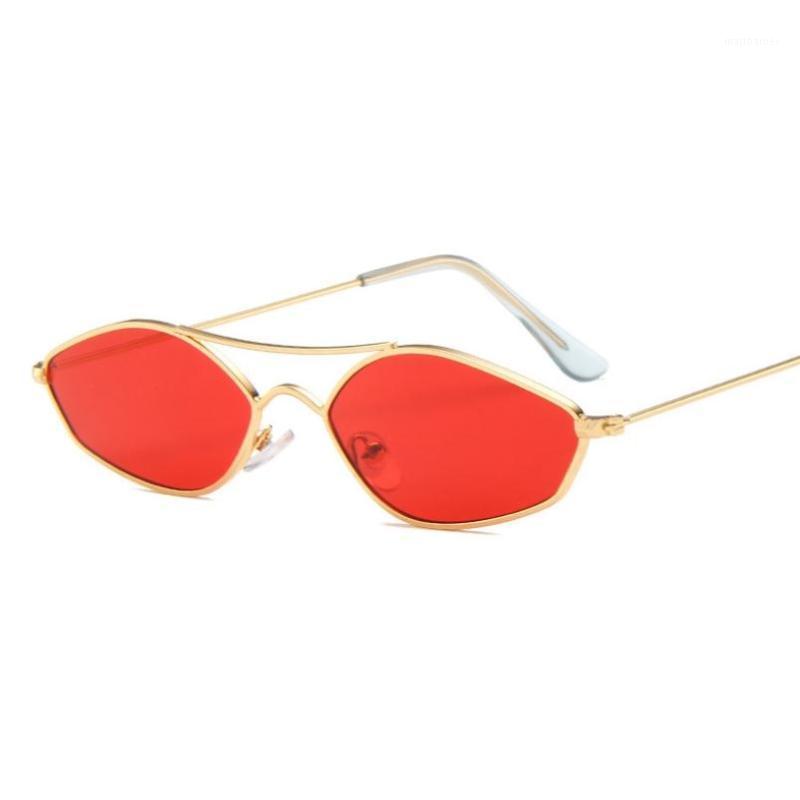 

Sunglasses Irregular Women Small Frame Black Shades Oval Brand Designer Vintage Fashion Pink Sun Glasses Female