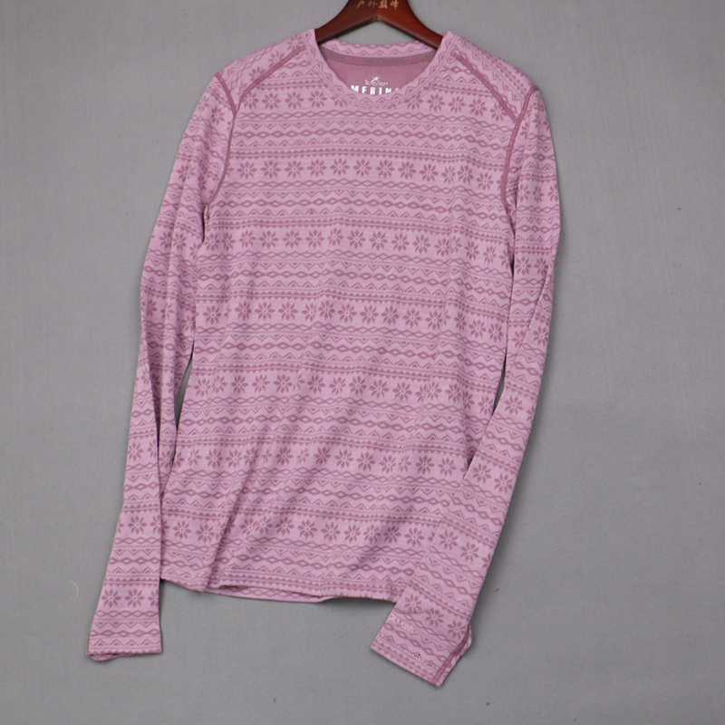 

2021 New Discount! Terram*r Womens Midweight 2 32% Merino Wool Shirt Women Thermal Warm Base Layer Usa Size F8vl, Light gray