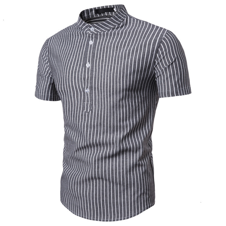 

new 2021 man shirt cotton spring autumn casual short sleeve shirts oolt, White;black