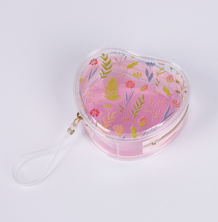 

HBPPVC Cylinder Zippered Bag Transparent Soft Rubber Environmental Round Watch Change Packaging Bag Transparent PVC Bag