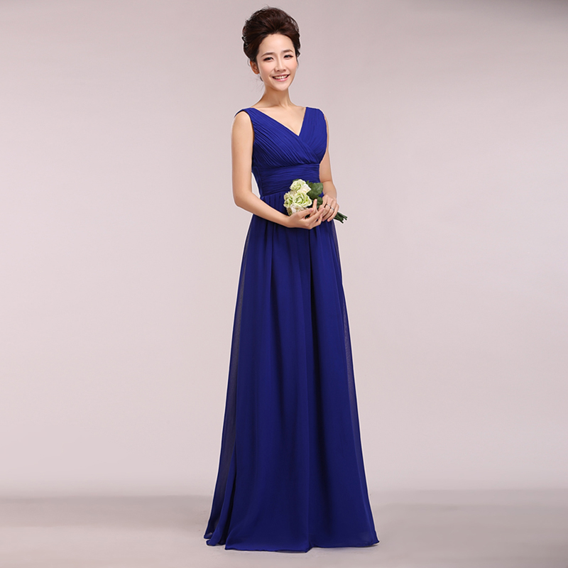 

Long Special Occasion Evening Dress Robe De Soiree New Formal Party 2021 Chiffon Plus Size Sleeveless Simple V-neck, Black;red