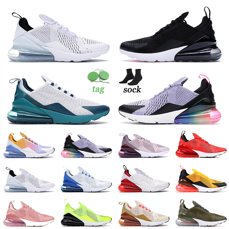 

OG 270 Mens Running Shoes Sports 2022 Arrival Triple White Black Spirit Teal BE True Washed Coral Light Bone Tiger 27C Trainers Outdoor Sneakers 36-45, B34 medium olive 40-45