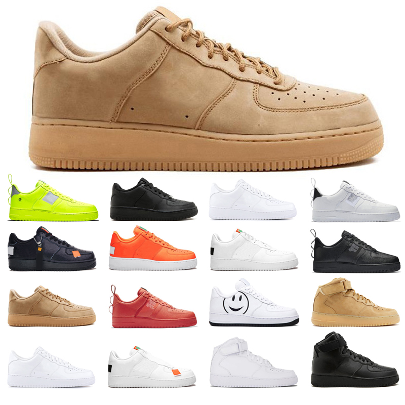 

Running Shoes Mens Womens Sneakers 1 White High Low Have a day Just Orange Utility Volt Outdoor Sports Flat Shoe Original Jogging walking Classic