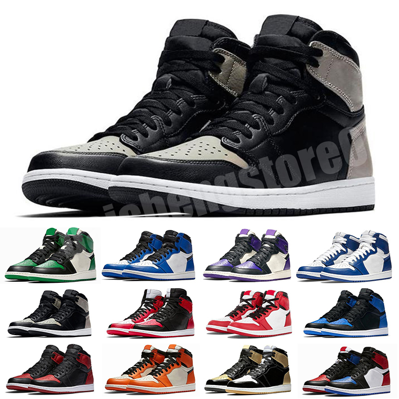 

Jumpman 1 Basketball Shoes Athletics Sneakers Running Shoe For Women Sports Torch Hare Game Royal Pine Green Court Size 36-47, Color 1