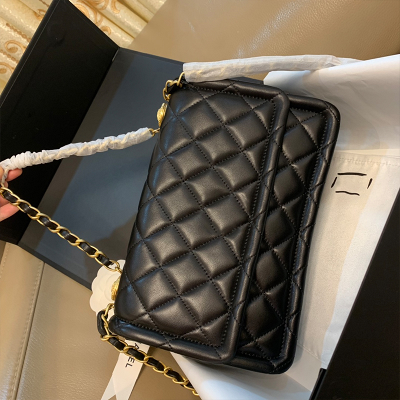 

Designer Women bag Flap Crossbody Handbags Office Daily Fashion Chain Elegant Retro Shoulder 21cm