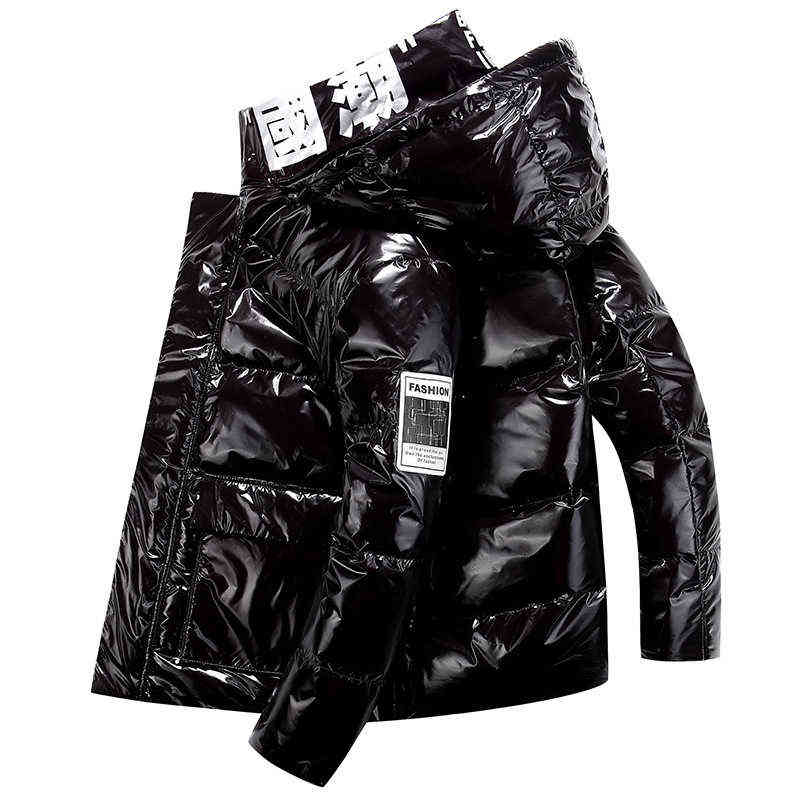 

Men Winter 90% White Duck Down Parka Coat High Quality Thick Warm Hooded Outwear Red And Black Plus SIze Fashion Men Down Jacket Y1103