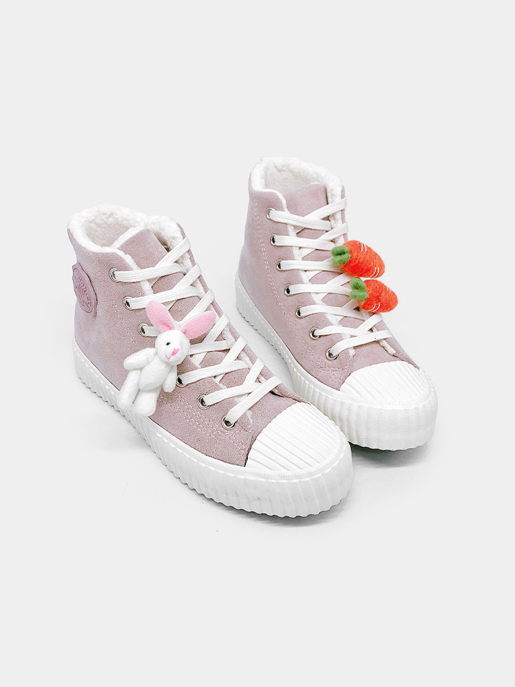 

Nice Bunny Apartments Tall Mori Girl Lolita Princess Winter Sneaker Sweet Japanese Woman Kawaii Hiking Shoes Glm1