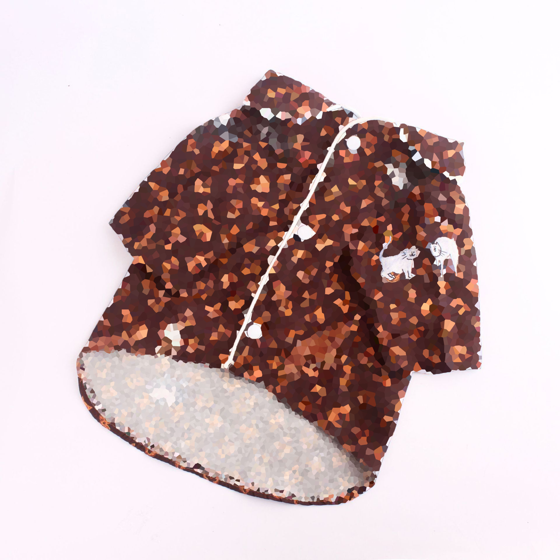 

New Dog apparel Raincoat for Pet Clothing Small Big Dog clothe French Bulldog Pug Hoodies Windbreaker Jacket, Black