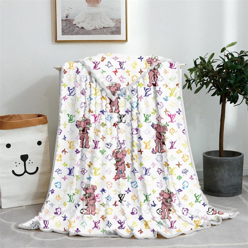 

Sofa Bed Plane Soft Knitted Wool Thread Blanket Gifts Luxury Warm Production