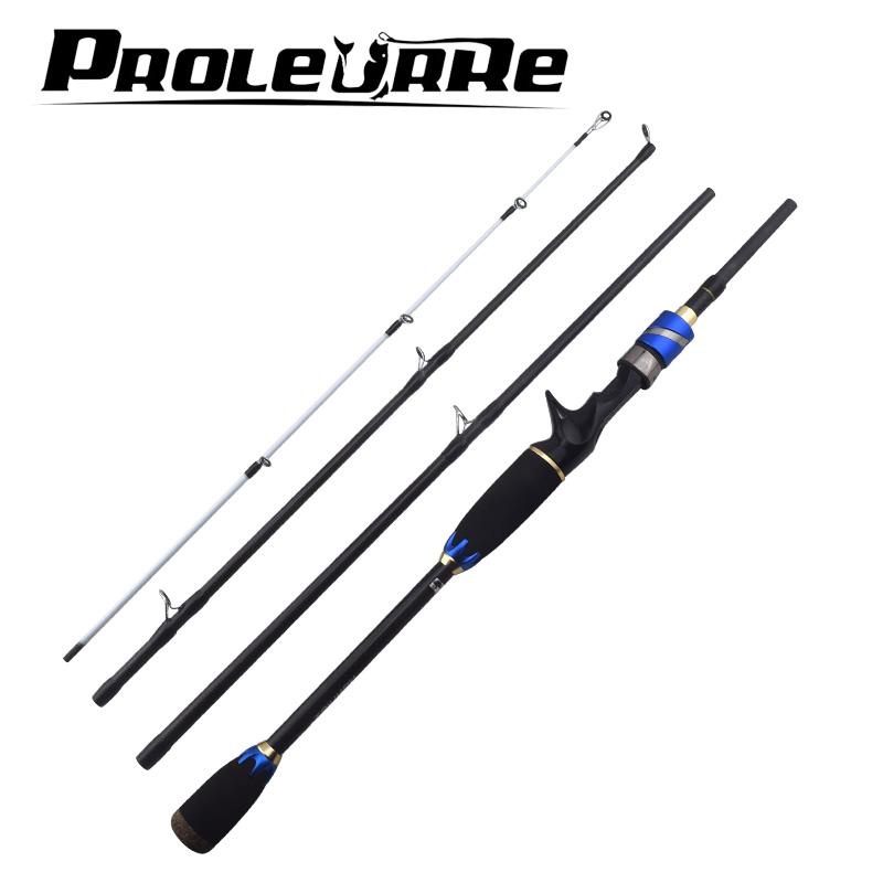 

Boat Fishing Rods 1.8 2.1m Lure Rod 4 Section M Power 7-20g Carbon Spinning Travel Casting Pole Vava Pesca Saltwater