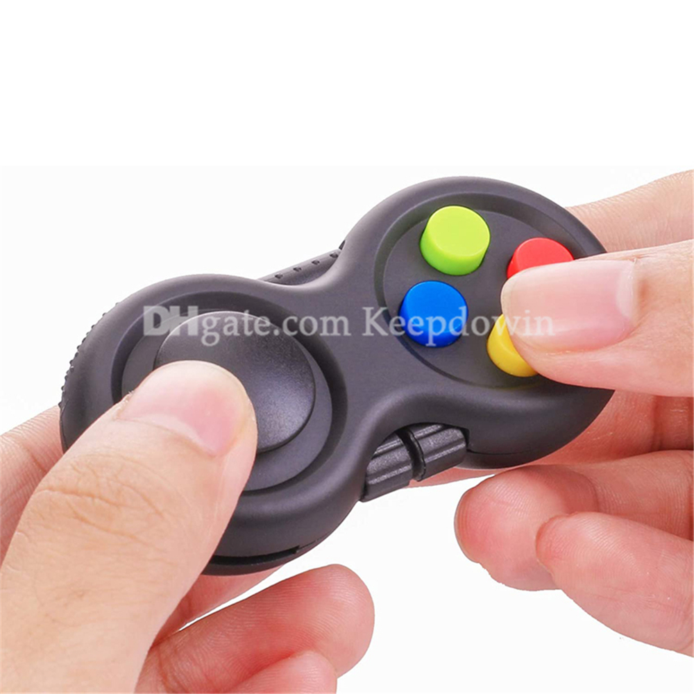 

Fidget Pad Controller Cube Sensory Silent Puzzle Game Fidget Toys Set Relief Stress and Anxiety Depression for ADHD Autism Adults and Teens