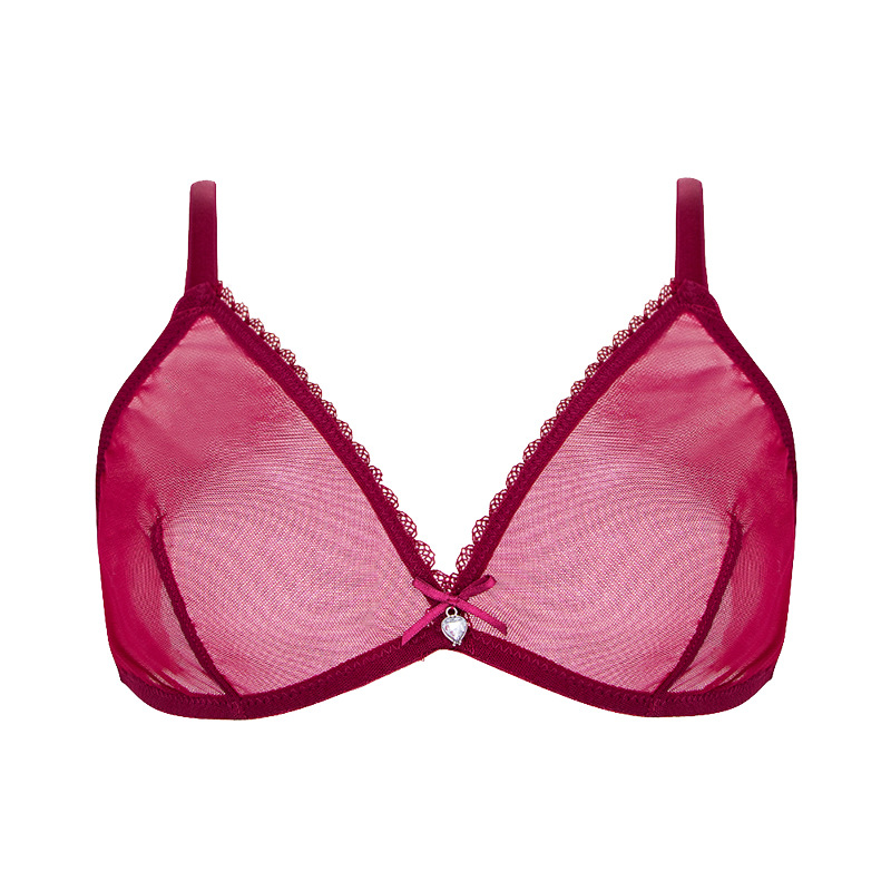 

Solid Color bra Wireless Soutien Gorge Transparent Night Wear Sexy Mature Women Lingerie Net Bra Latest Mesh Bralette, Please leave a message