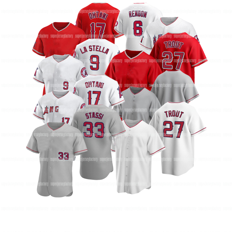 

27 Mike Trout Los Angeles Shohei Ohtani Dylan Bundy Jo Adell Anthony Rendon Dexter Fowler Anthony Bemboom Max Stassi Jo Adell jersey, Coolbase youth white