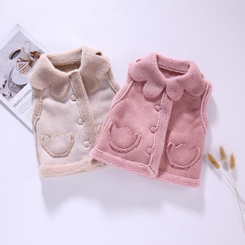 

Jackets Baby Girls Print Jacket Autumn Winter For Coat Kids Outerwear Coats Clothes Children Sleeveless A112, Blue;gray