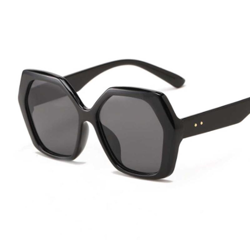 

Sunglasses 80723 Large Frame Fashion UV400 Oversized Square Men Women Sun-shading Retro Glasses