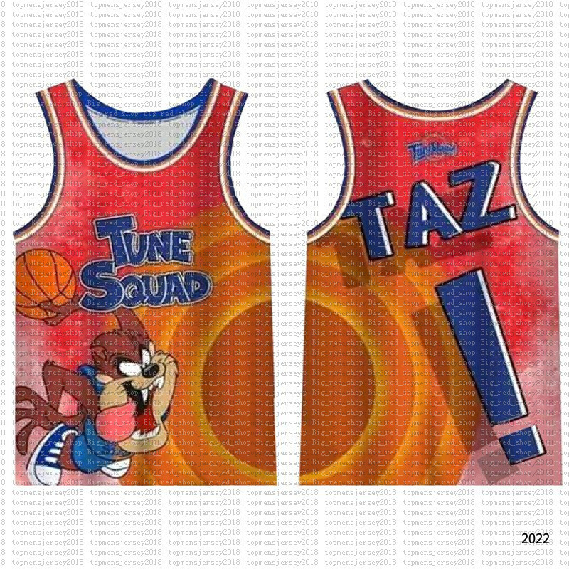 

Movie Space Jam Jersey Tune Squad R.RUNNER 1 Bugs ! Taz LeBron 10 LOLA 23 Lola 2 D.DUCK 22 Bill Murray 13 Tweety Jerseys, 2021