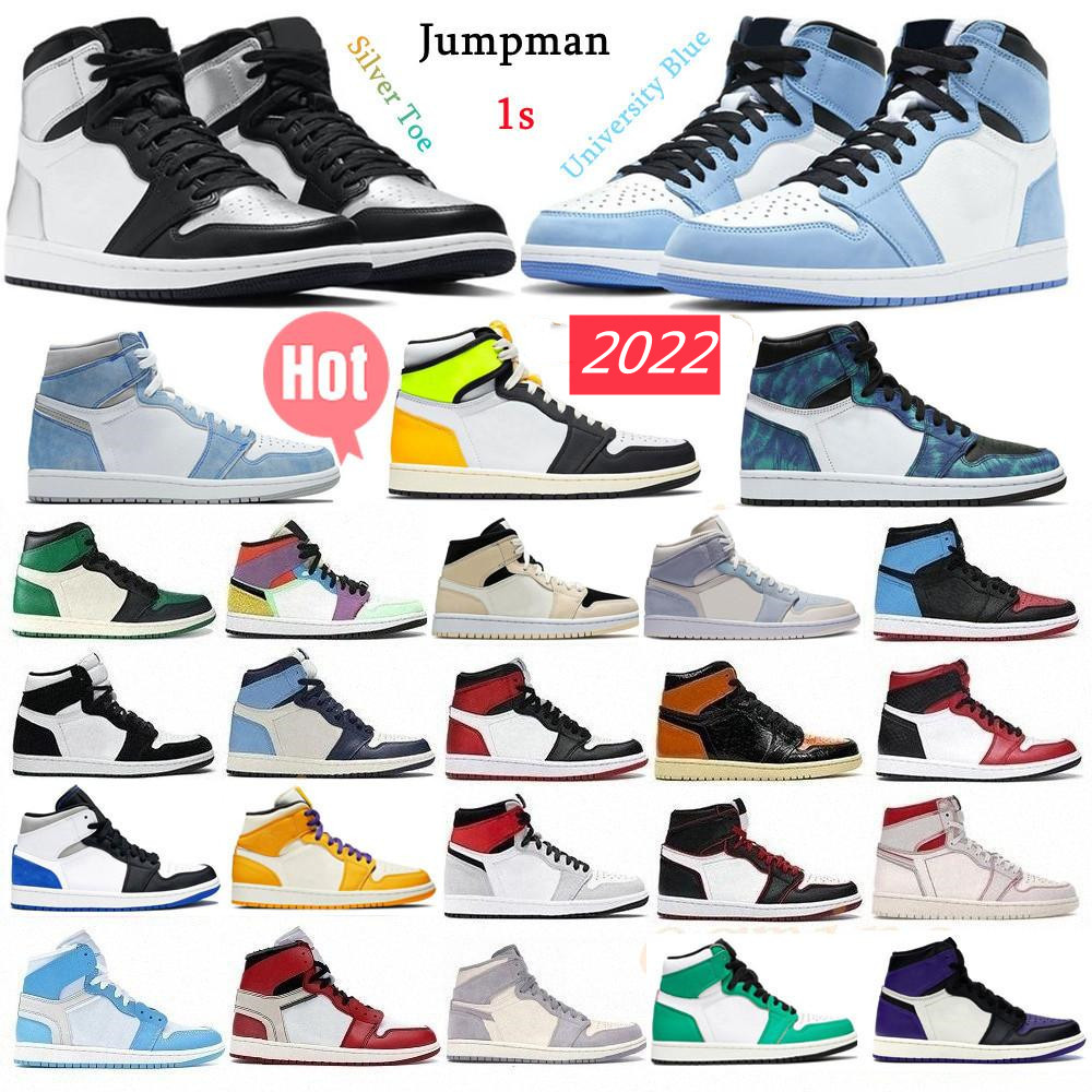 

Top Quality Jumpman 1s Basketball Shoes 1 JORDÁN Toe High Dark Mocha Obsidian UNC Fearless Patent University Blue Smoke Grey Hand Crafted Shadow Chicago Sneakers, Dark grey