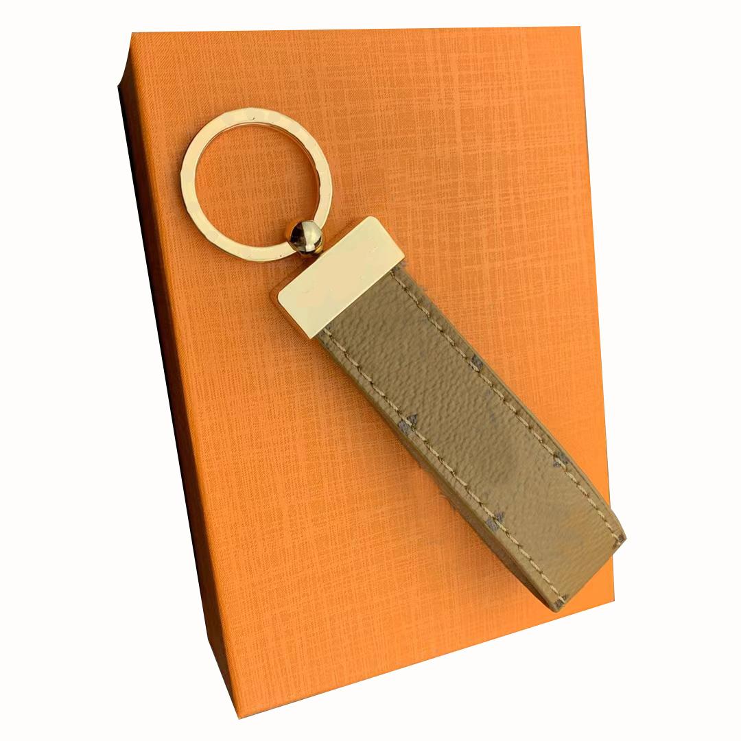 

2021 Luxury Keychain High Qualtiy Key-Chain & Key-Ring Holder Brand Designers Key Chain Porte Clef Gift Men Women Car Bag Keychains with box and all tag