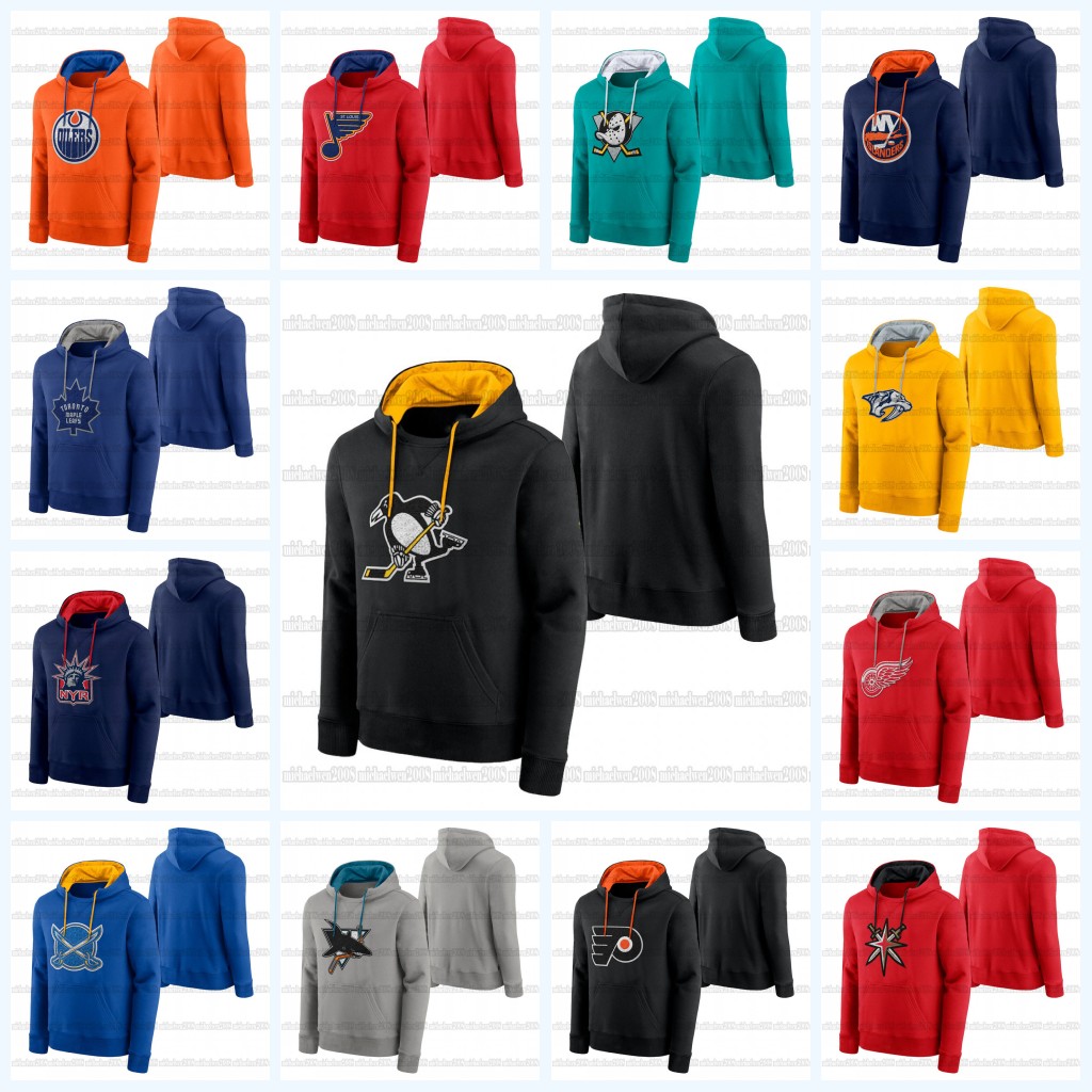 

2021 Reverse Retro hoodie Oilers Vegas Golden Knights Penguins Leafs Buffalo Sabres Chicago Blackhawks Florida Panthers Colorado Avalanche, Predators